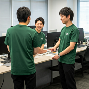 企業Tシャツ作成の魅力と成功事例