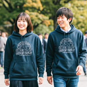 オリジナルパーカーで学祭を盛り上げよう！ロゴティーの魅力