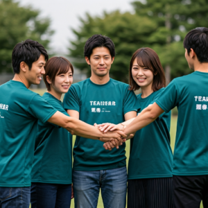 チームTシャツを簡単に作る方法とそのメリット
