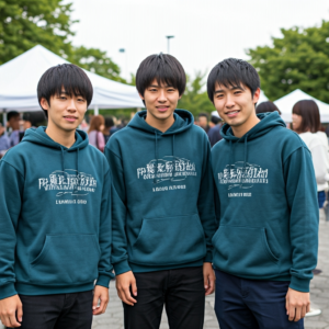 学祭を彩る！オリジナルパーカーの魅力とロゴティーの強み