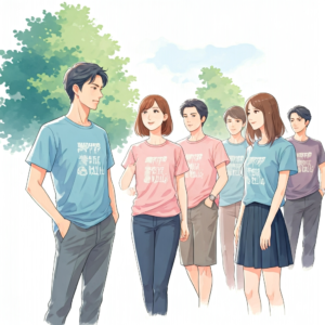 部活動やクラブ活動に最適なオリジナルTシャツの魅力とは