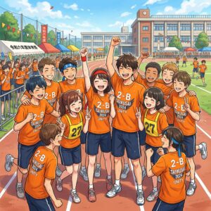 体育祭を盛り上げる！クラスTシャツの魅力とロゴティの強み