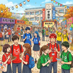 学祭を彩る！クラスTシャツ制作の魅力とロゴティの強み