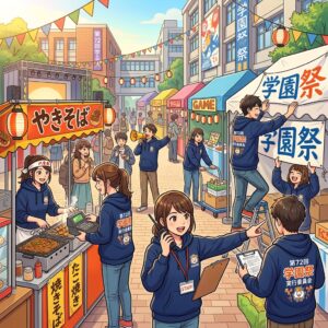 学祭にぴったり！お揃いのオリジナルパーカーを簡単に制作する方法