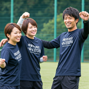 チームの絆を深める！お揃いのチームTシャツの作り方とメリット