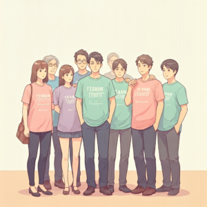 部活動やクラブ活動に最適！オリジナルTシャツの魅力と制作法