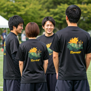 チームの絆を深める！お揃いのTシャツ作成ガイド