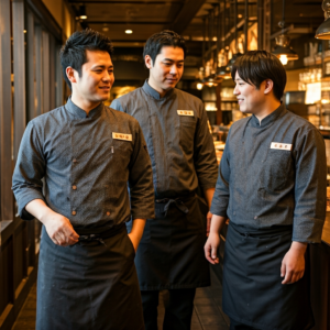 飲食店の魅力を引き立てる！オリジナルユニフォームの重要性