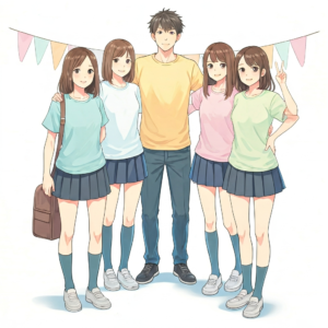学祭を彩る！クラスTシャツ制作の魅力とロゴティの強み
