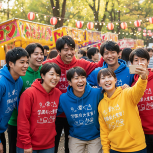 学祭を盛り上げる！オリジナルパーカーの魅力とロゴティーの強み