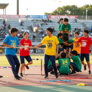 体育祭を盛り上げる！クラスTシャツ作成のメリットと手軽さ