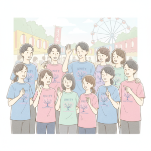学祭を盛り上げる！クラスTシャツ制作の魅力とロゴティーの強み