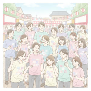 学祭で映える！クラスTシャツ制作の魅力とロゴティの強み