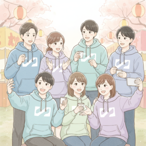 学祭を彩る！お揃いのオリジナルパーカー制作のススメ