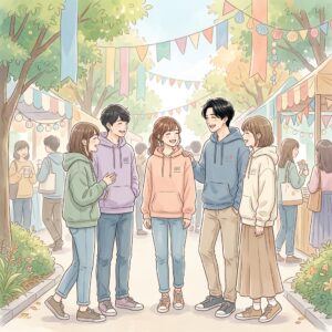 学祭を盛り上げる！お揃いのオリジナルパーカー制作の魅力