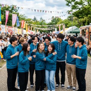 学祭の思い出を彩る！オリジナルパーカーの魅力と作成方法