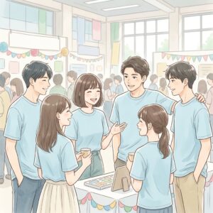 学祭を彩る！クラスTシャツ制作の魅力とロゴティの強み